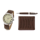 Gent’s Watch, Pen and Wallet Set
