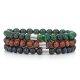 Novello Tiger Eye Bracelet Trio