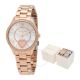 Michael Kors Lauryn Rose Gold Watch and Bracelet Set