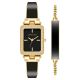Anne Klein Black Watch Set