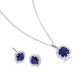 Buckley London Sapphire Halo Airline Set